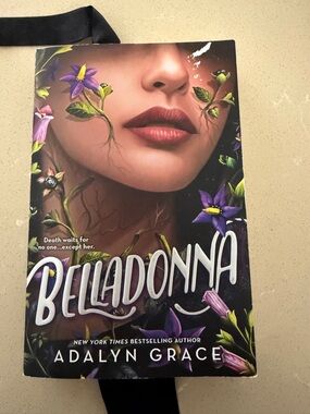 Lysse Purple & Green Floral Paperback Back Cover